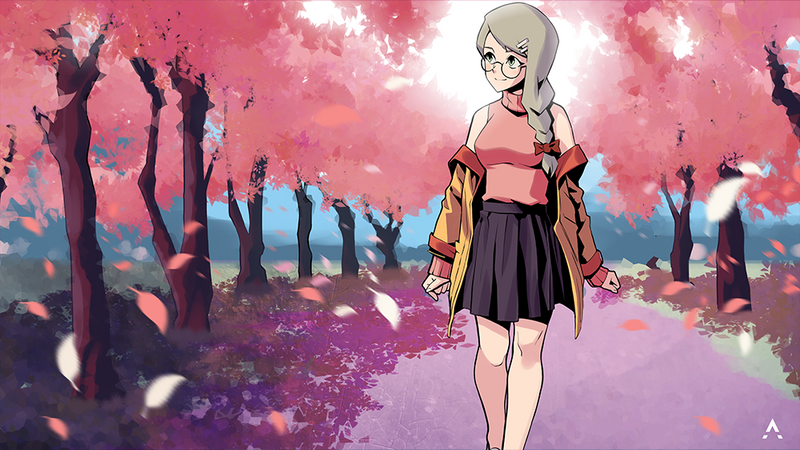 Sakura Sayo V2 Wallpaper
