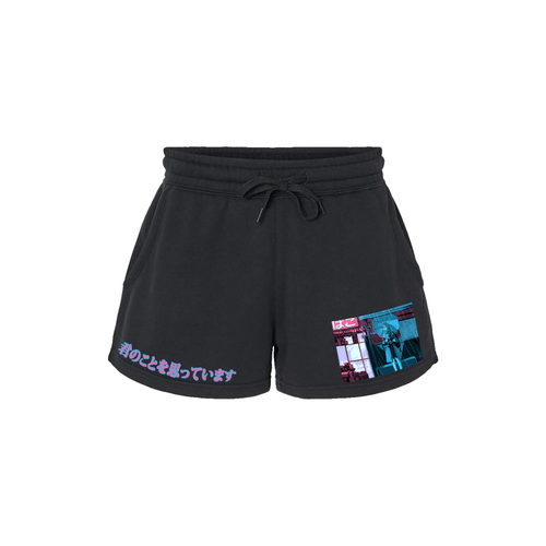 Sayo Bus Stop (Pink/Teal) Women Shorts