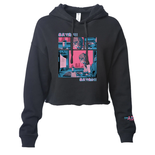 Sayo Lofi Crop Hoodie